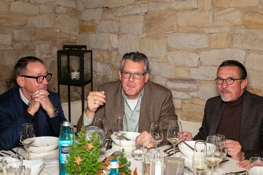 Weihnachtsfeier am 08.12.2023 im Restaurant Mundart Saulheim - Foto: © Henning Fox, Mainz