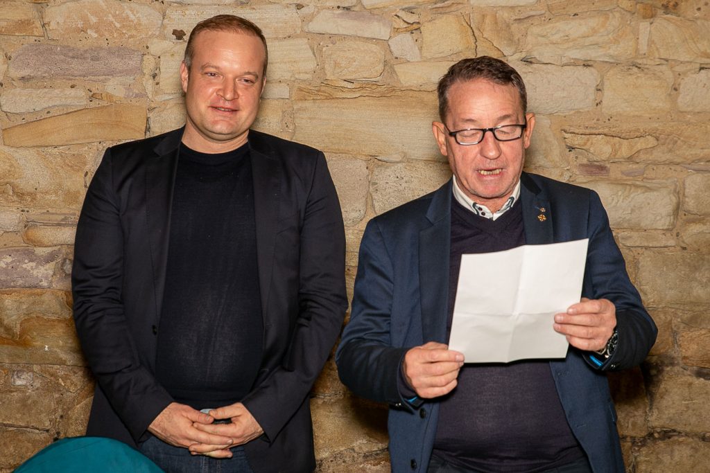 Weihnachtsfeier am 08.12.2023 im Restaurant Mundart Saulheim - Foto: © Henning Fox, Mainz