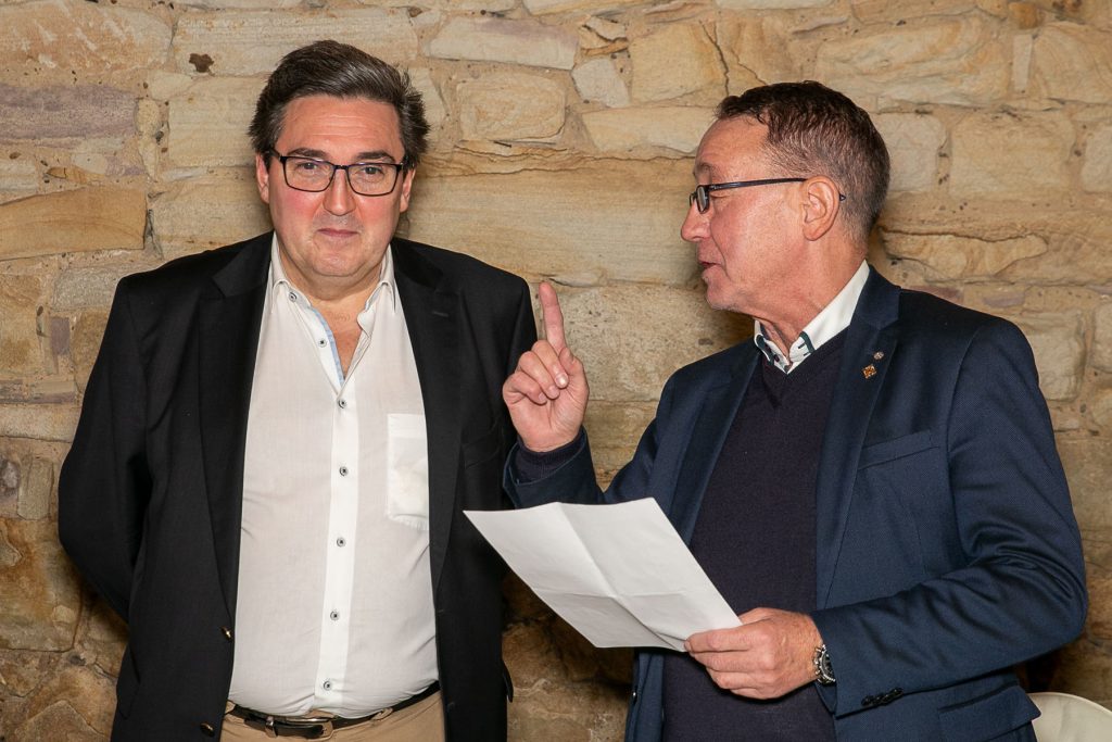 Weihnachtsfeier am 08.12.2023 im Restaurant Mundart Saulheim - Foto: © Henning Fox, Mainz