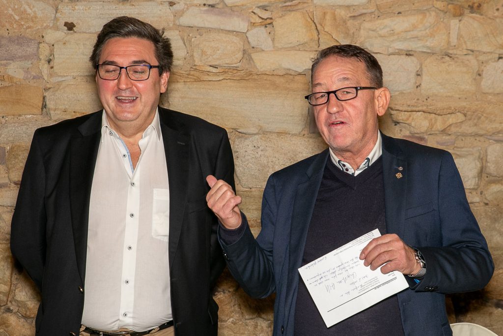 Weihnachtsfeier am 08.12.2023 im Restaurant Mundart Saulheim - Foto: © Henning Fox, Mainz