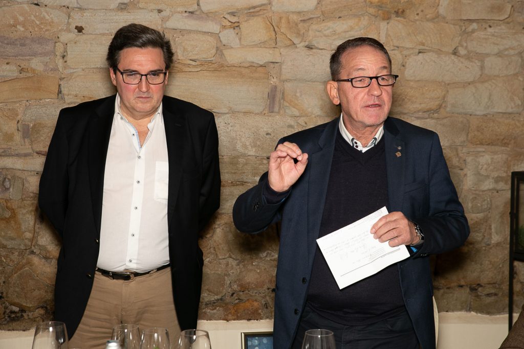 Weihnachtsfeier am 08.12.2023 im Restaurant Mundart Saulheim - Foto: © Henning Fox, Mainz