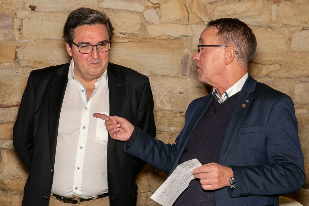 Weihnachtsfeier am 08.12.2023 im Restaurant Mundart Saulheim - Foto: © Henning Fox, Mainz