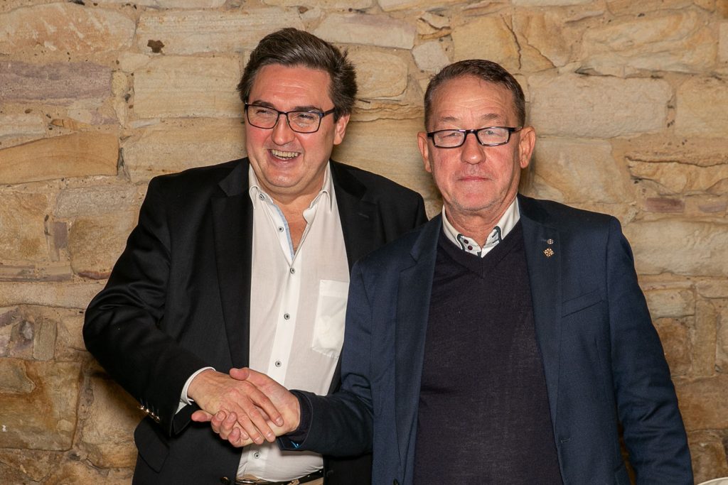 Weihnachtsfeier am 08.12.2023 im Restaurant Mundart Saulheim - Foto: © Henning Fox, Mainz