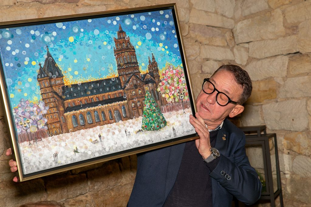 Weihnachtsfeier am 08.12.2023 im Restaurant Mundart Saulheim - Foto: © Henning Fox, Mainz