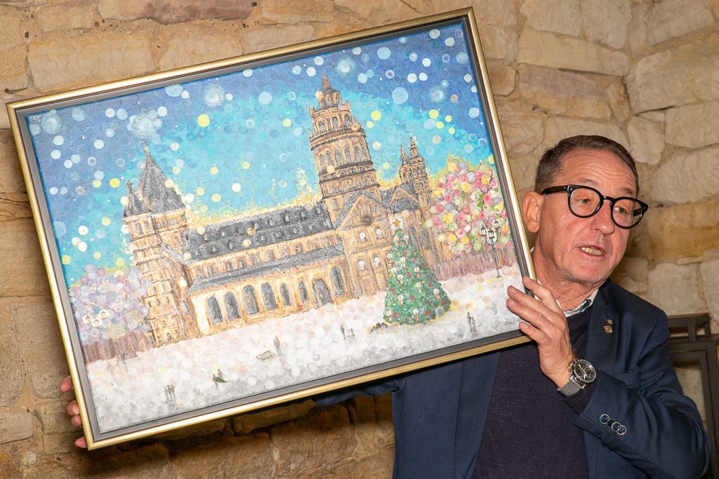 Weihnachtsfeier am 08.12.2023 im Restaurant Mundart Saulheim - Foto: © Henning Fox, Mainz