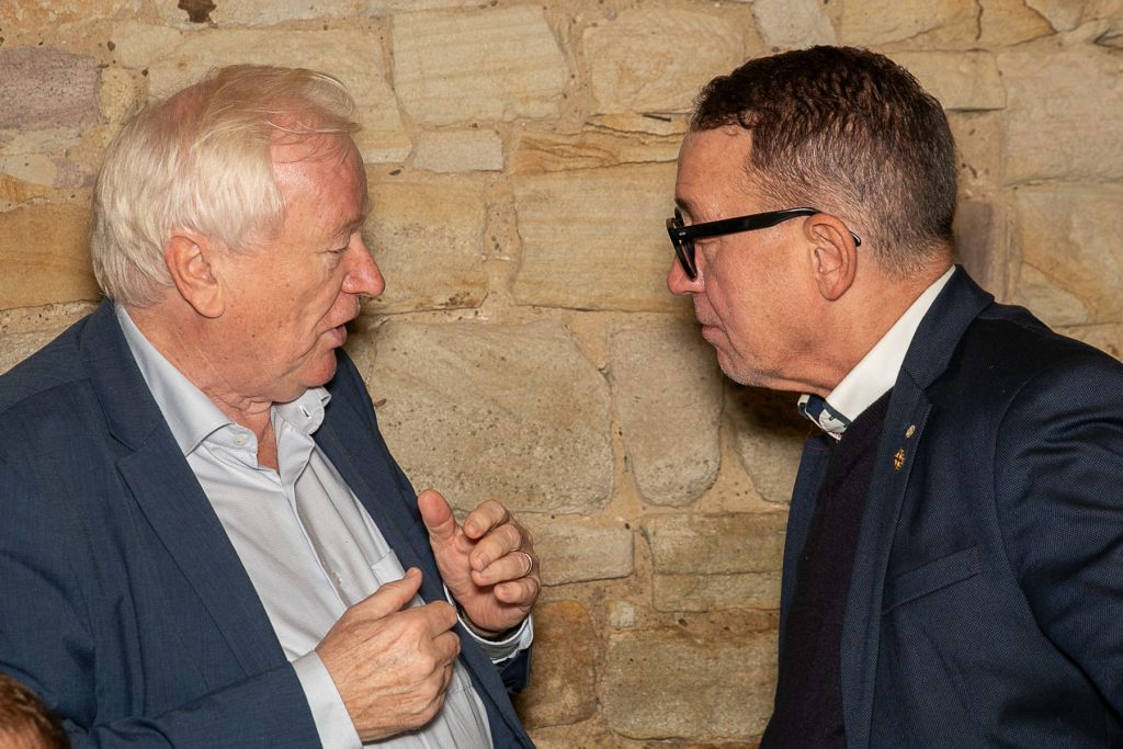 Weihnachtsfeier am 08.12.2023 im Restaurant Mundart Saulheim - Foto: © Henning Fox, Mainz