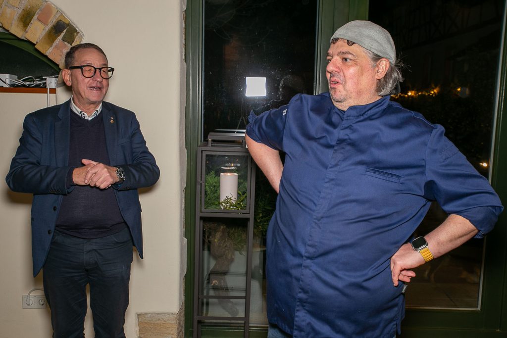 Weihnachtsfeier am 08.12.2023 im Restaurant Mundart Saulheim - Foto: © Henning Fox, Mainz