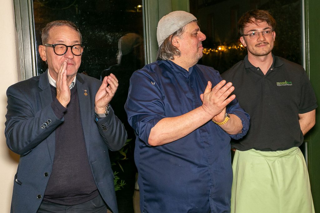 Weihnachtsfeier am 08.12.2023 im Restaurant Mundart Saulheim - Foto: © Henning Fox, Mainz