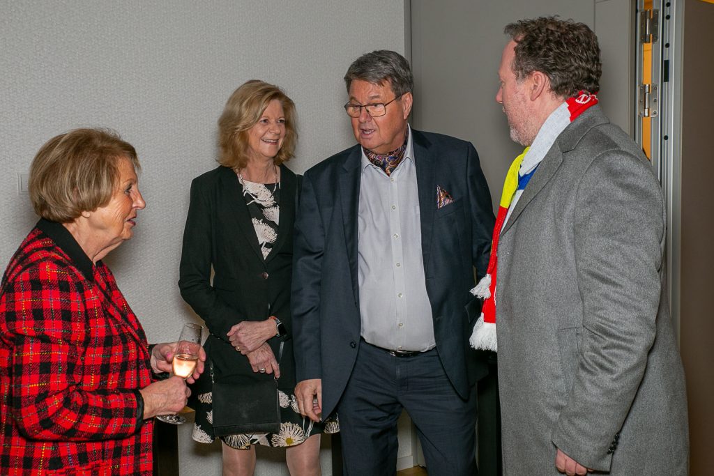 Neujahrsempfang mit Wirtschaftsministerin RLP Daniela Schmidt am 31.01.24 im Restaurant Knuths beim Golfplatz Budenheim - Foto: © Henning Fox, Mainz