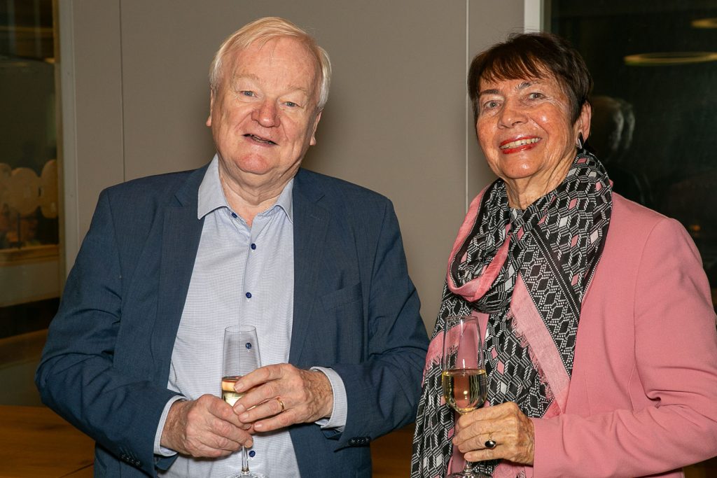 Neujahrsempfang mit Wirtschaftsministerin RLP Daniela Schmidt am 31.01.24 im Restaurant Knuths beim Golfplatz Budenheim - Foto: © Henning Fox, Mainz