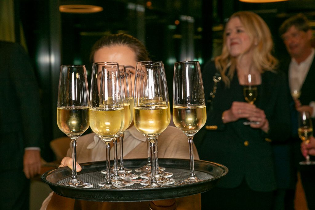 Neujahrsempfang mit Wirtschaftsministerin RLP Daniela Schmidt am 31.01.24 im Restaurant Knuths beim Golfplatz Budenheim - Foto: © Henning Fox, Mainz