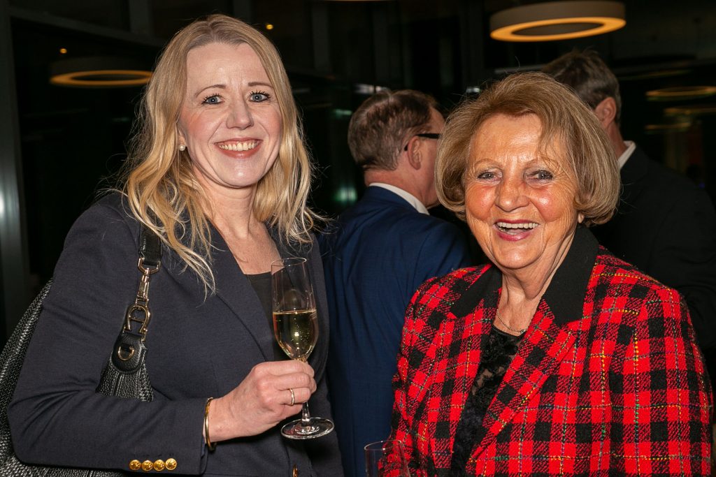 Neujahrsempfang mit Wirtschaftsministerin RLP Daniela Schmidt am 31.01.24 im Restaurant Knuths beim Golfplatz Budenheim - Foto: © Henning Fox, Mainz