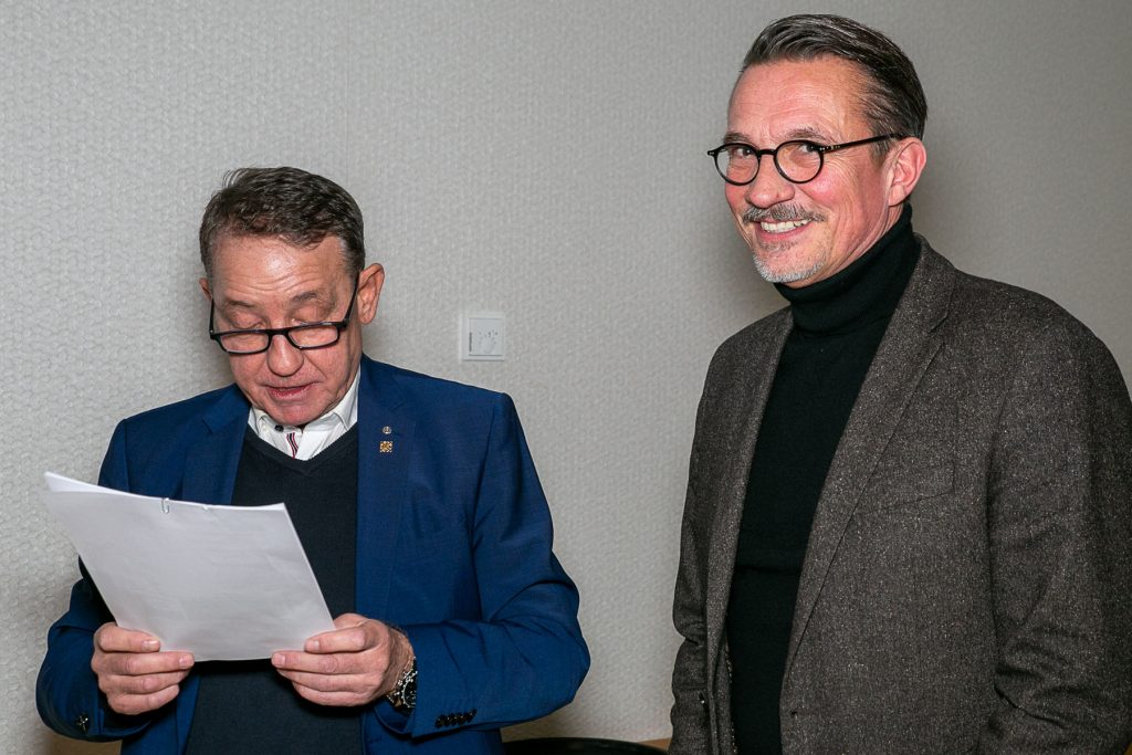 Neujahrsempfang mit Wirtschaftsministerin RLP Daniela Schmidt am 31.01.24 im Restaurant Knuths beim Golfplatz Budenheim - Foto: © Henning Fox, Mainz