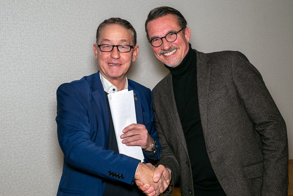 Neujahrsempfang mit Wirtschaftsministerin RLP Daniela Schmidt am 31.01.24 im Restaurant Knuths beim Golfplatz Budenheim - Foto: © Henning Fox, Mainz