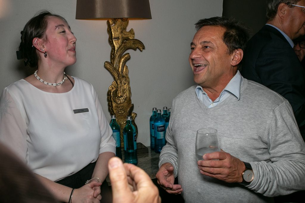 Vortrag des Geschäftsführers Deutsches Weininstitut im Hyatt Mainz am 30. Okt. 2024 - Foto: © Henning Fox, Mainz